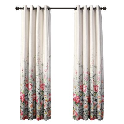 China Amazon Latest Blackout Hot Selling Design Printing Blackout Living Room Curtains for sale