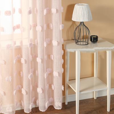 China 2021 other sheer curtains in new design custom made white embroidery window curtains supplier curtain for living room for sale