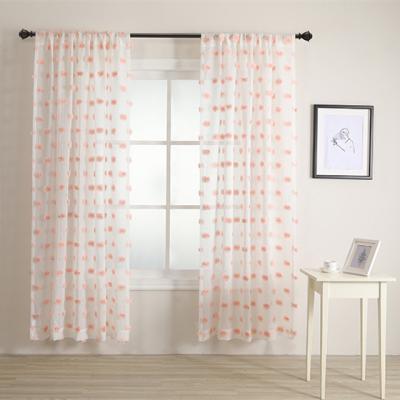 China The other 100% cute curtain in 2021 hot pink cartoon kids bedroom ready made color polyester manufacturers curtain sale for sale