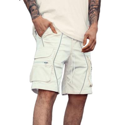 China Anti-Wrinkle Solid Color Shorts Pants Fashionable Men's Sports Pants Casual US Multi-pocket Cargo Pants for sale