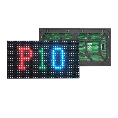 China P8 P10 Waterproof Energy Saving Outdoor LED Display Fixed Installation HD LED Advertising LED Display Screen for sale