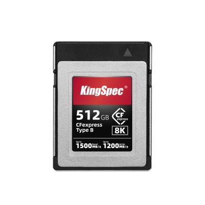 China KingSpec plastic professional cfexpress photographic type b m.2 nvme kit Cf Xqd video high speed flash memory storage card for camera for sale