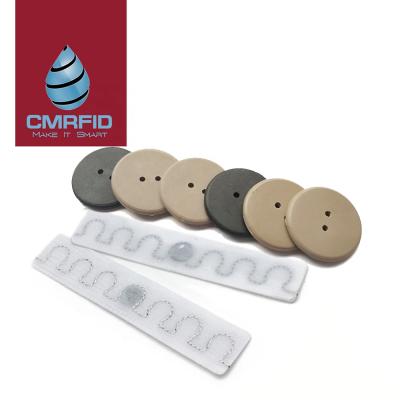 China Indentify/Collect/Towel management CMRFID 125 kHz UHF washable fabric laundry textile rfid tag laundry tags for sale