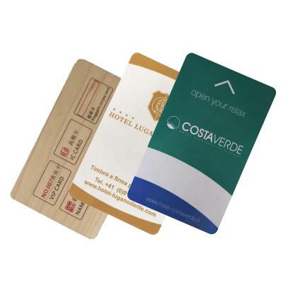 China Waterproof / CMRFID hotel keycard waterproof rfid hotel key card t5577 ecoder saflok westin printed rfid chip smart cards for hotels for sale