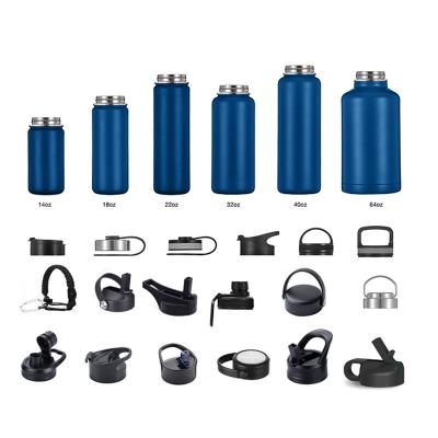 China Thermo Waterbottle Double Wall Gym Bottle Trinkflasche Cups Termos Botella Para d'Agua Sport Water Bottle Aquaflask Viable Gym Bottle for sale