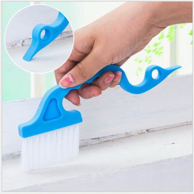 China Viable Hot Products Portable Window Slot Brush Screen Dust Keyboard Drawer Wardrobe Corner Space Cleaning Brush With Dustpan for sale