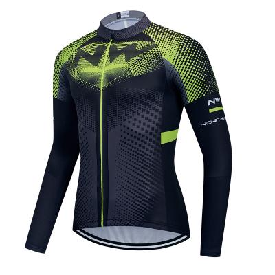 China Breathable Factory Direct OEM Customized Long Sleeve Cycling Top Sweat-absorbing and Breathable Amazon EBAY Shrimp Peel AE Popular for sale