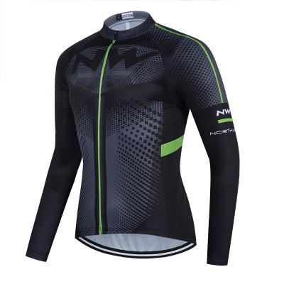 China Breathable Factory Direct OEM Customized Long Sleeve Cycling Top Sweat-absorbing and Breathable Amazon EBAY Shrimp Peel AE Popular for sale