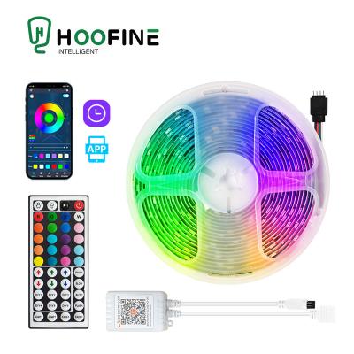 China 5050 RGB LED Waterproof Flexible Strip Light WIFI Smart Strip Light Residential Wholesale Bedroom Neon Indoor Decoration With Outdoor for sale