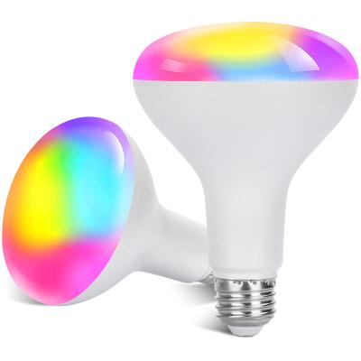 China Wifi Control LED Residential Bulb Light E26 E27 B22 Smart 12w Dimming LED Bulb Work with Alexa and Google Home for sale