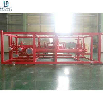 China API H2S Service 10000psi Wellhead Desander Cyclone Separator Automatic Desander for sale