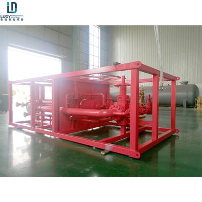 China Automatic oilfield wellhead desanders 10000psi cyclone desander price available for sale