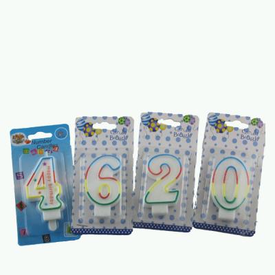 China Hot Selling Magical Music Number Birthday Candle Number With Light Decoration for sale