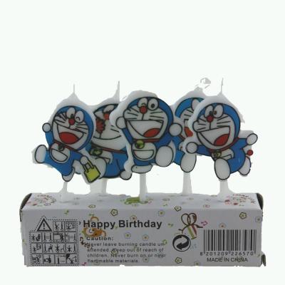 China Wholesale Lovely Various Cartoon Lovely Art Birthday Decoration Candle for sale