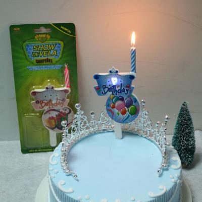 China Wholesale 2019 Windmill Birthday Party Items New Product Ideas China Musical Birthday Candle for sale