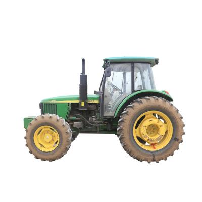 China Construction material shops hot sale 120HP easy to operate used tractors at cheap price with tire 14.9-24 6B-1204 used farm tractor for sale