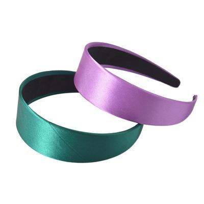 China New Simple Fashion Korean Hair Bands For Women Children Hair Bands Candy Color Hair Bands for sale