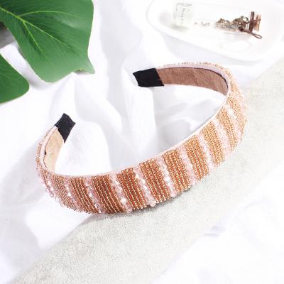 China Luxury New Fashion Korean Hair Bands For Women Kids Hair Bands Elastic Hair Bands for sale