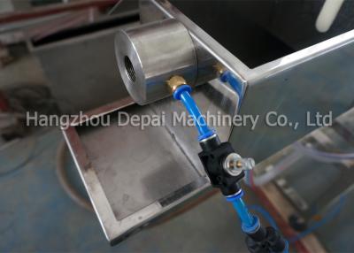 China OEM Energy Saving Plastic Pipe Extrusion Machine With 90° / 45° Cut End for sale