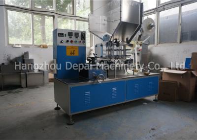 China Auto 3 Side Sealing Individual Film / Paper Straw Packing Machine 0.75kw for sale