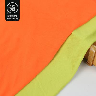 China Wholesale Soft Stretch Plain Dyed Polyester Knitting Fabric For Dresses for sale