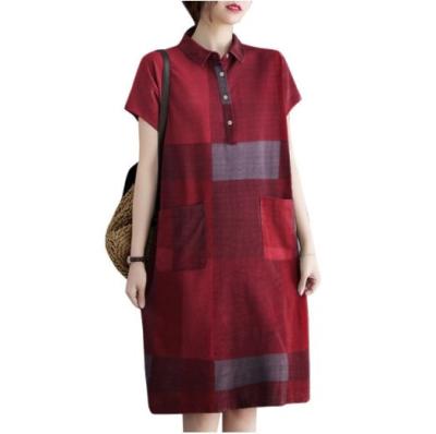 China 4563 Anti-Static Women's Lovely Fashion Summer Casual Leisure Casual Dress Single Shirt Dress for sale