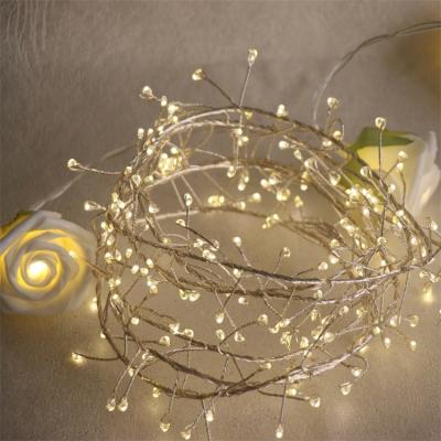 China Led String Lights Best Selling Warm White Led Starry Lights Firecracker Led Copper Wire Lights for sale