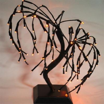 China High Quality Purple Led Tree Halloween Decoration Led Weeping Willow Tree Lighting for sale