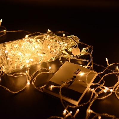 China Outdoor Indoor Led String Lights Tope Sale Christmas Tree Lights 100 LED 10m 32ft Fairy Lights Plug In for sale