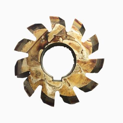 China Widely Used CNC Machine Gear 8Pcs High Speed ​​Steel Cutter Machines M0.3-M10 Gear Spiral Milling Cutter for sale