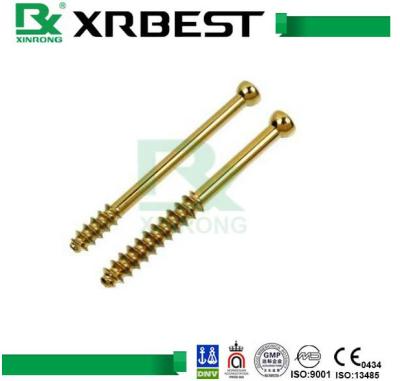 China Cannulated Compression Bone Screws Orthopedic Implants with titanium / Stainless Steel for sale