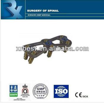 China Spinal Balance Anterior Cervical Plate System Orthopaedic Implant With Pure Titanium for sale