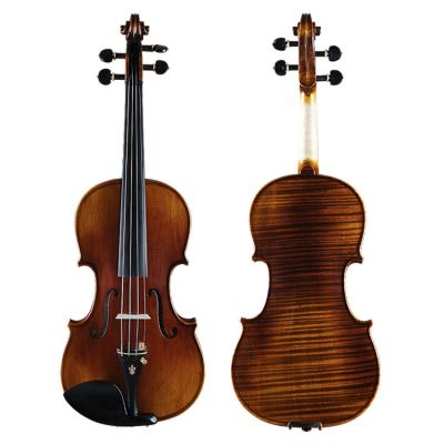 China Hot Selling Cheap Custom 4/4 Shape Handmade Violin Shoulder Rest High Level Violin for sale