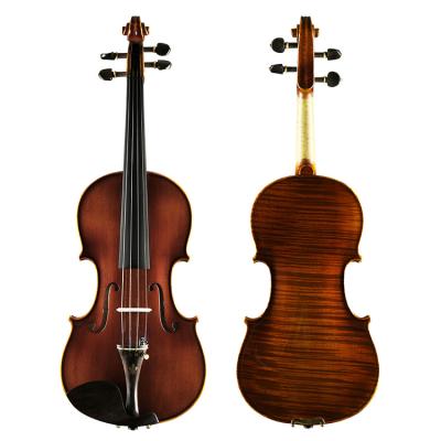 China On Sound Thirty One 4/4 Natural One Piece European Wood With Natural Texture Violin Handmade By Professional Winning Luthiers for sale