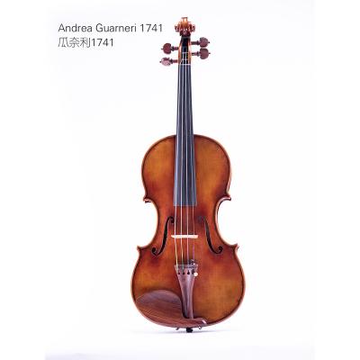 China Interesting Hand Carved Factory Manufacturer Wholesale Price Good Quality 4 4 Guarneri Violin for sale