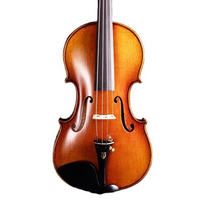 China Solo Violin European High Level Italian Pure Handmade Professional Grade Violin Trial Performance Adult Grade for sale