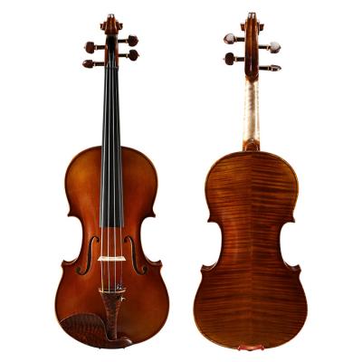 China Impeccable Premium Handcrafted Student Practice Violin For Adult Beginners for sale