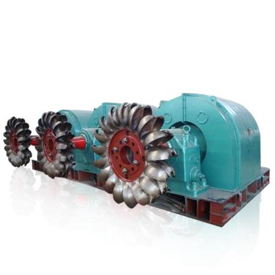 China Stainless Steel Water Turbine Alternator and 1mw Pelton Hydraulic Powered Belt Generator and Hydro Turbine Generator for sale