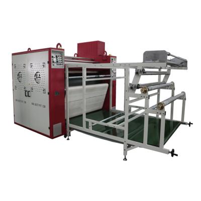 China Garment Shops Wholesale Polyester Fabric Transfer Printing Roller Machine For Sale for sale