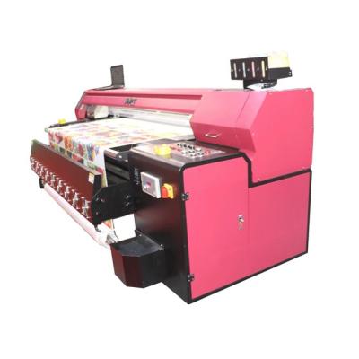 China Garment Shops 1.8m Large Format Digital Belt Textile Cover Textile Printer For Cotton Silk Synthetic for sale