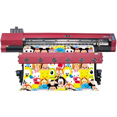 China Garment Shops Factory Wholesale Best Wide Format Plotter Machine Dye Sublimation Printer for sale