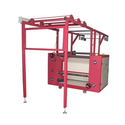 China Hotels rotary oil drum sublimation heat transfer machine for landyard / ribbon / zipper with 120cm for sale