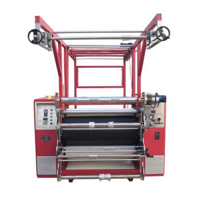 China Hotels Drum Style Ribbon Heat Transfer Printing Machine Sublimation Transfer Machine for sale