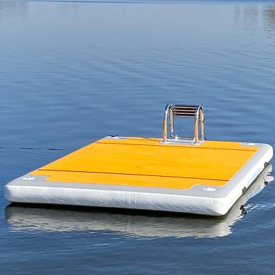 China PVC Water Park Equipment With Price List Inflatable Dock Water Pontoon for sale