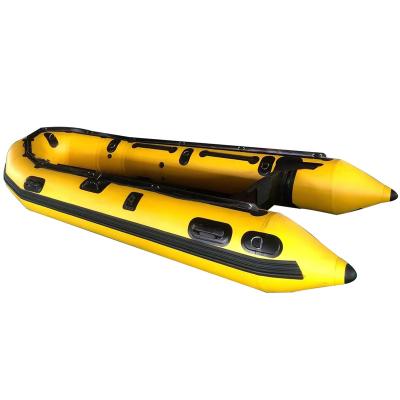 China PVC 2-8Person Commercial Inflatable Yacht Fishing Boat For Sale for sale