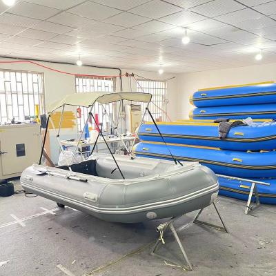 China High Quality PVC Ce Approved Aluminum Floor Inflatable Boat Height 3.6m Inflatable Fishing Boat With Cheap Price for sale