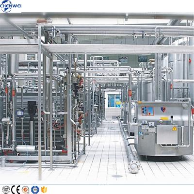 China 6000BPH Aseptic Dairy Products Brick Shape Carton UHT Milk Production Line for sale