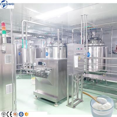 China High Efficiency High Quality Industrial CW Yogurt Making Machine Yogurt Production Line In Cup for sale