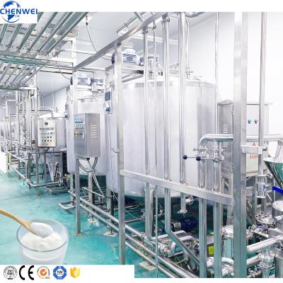 China High efficiency factory customization drinkable yogurt production line/stirred yogurt making machine flavored yogurt cup making machine for sale