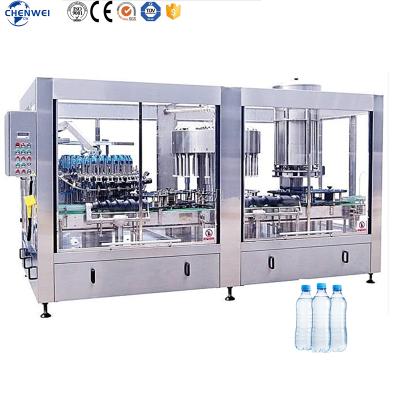 China Bottle-no plug orange tomato mango juice drink 3 in 1 washing filling and capping machine for sale for sale